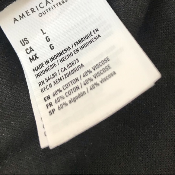 NWT American Eagle Outfitters black shirt. - Picture 5 of 7
